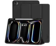 Tech-Protect SC Pen Case for iPad Pro 13” 7 / 8 / 2024-2025 - Juodas