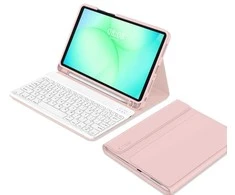 Tech-Protect SC Pen dėklas skirtas Samsung Galaxy Tab A9+ / A11+ Plus 11.0 X210 / X215 / X216 / X230 / X235 / X236 – rožinės spalvos