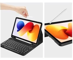 Tech-Protect SC Pen dėklas skirtas Xiaomi Poco Pad M1 / Redmi Pad 2 Pro 12.1 – juodos spalvos