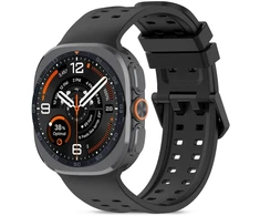 „Tech-Protect SILICONE AIR“ Samsung Galaxy WATCH ULTRA 1 / 2 2024-2026 (47 MM) Juodas