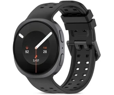 TECH-PROTECT SILICONE AIR SAMSUNG GALAXY WATCH 8 / 9 / CLASSIC (40 / 44 / 46 MM) Juodas