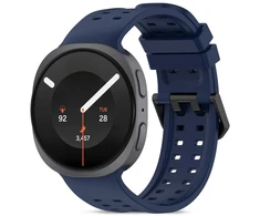 Tech-Protect SILICONE AIR Samsung Galaxy WATCH 8 / 9 / CLASSIC (40 / 44 / 46 MM) TAMSIAI MĖLYNAS