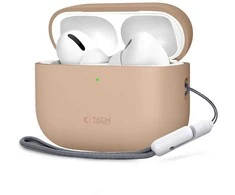 Tech-Protect Silikoninis dėklas for AirPods Pro 3 - rusvai gelsvas