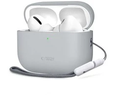 Tech-Protect Silikoninis dėklas for AirPods Pro 3 - Gray