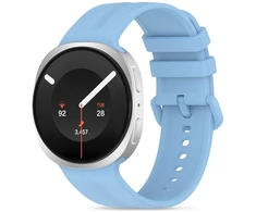 TECH-PROTECT SILICONE EVO SAMSUNG GALAXY WATCH 8 / 9 / CLASSIC (40 / 44 / 46 MM) ŠVIESIAI MĖLYNAS