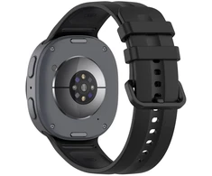 TECH-PROTECT SILICONE EVO SAMSUNG GALAXY WATCH 8 / 9 / CLASSIC (40 / 44 / 46 MM) Juodas