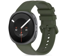 TECH-PROTECT SILICONE EVO SAMSUNG GALAXY WATCH 8 / 9 / CLASSIC (40 / 44 / 46 MM) KARINĖ ŽALIA