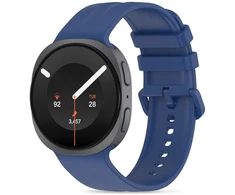 TECH-PROTECT SILICONE EVO SAMSUNG GALAXY WATCH 8 / 9 / CLASSIC (40 / 44 / 46 MM) TAMSIAI MĖLYNAS