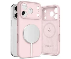 Dėklas Tech-Protect Silicone MagSafe Case for iPhone 17 Pro Max - Rožinė
