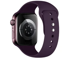 Tech-Protect SILIKONINIS DIRŽELIS WATCH 8 / 9 / 10 / 11 / 12 / SE / ULTRA (44 / 45 / 46 / 49 MM) TAMSIAI VYNIŠKAS