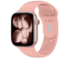 Tech-Protect SILIKONINIS DIRŽELIS WATCH 8 / 9 / 10 / 11 / 12 / SE / ULTRA (44 / 45 / 46 / 49 MM) DUSTY ROSE