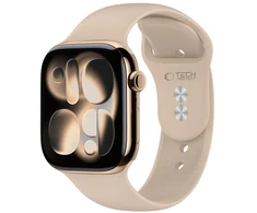 Tech-Protect SILIKONINIS DIRŽELIS WATCH 8 / 9 / 10 / 11 / 12 / SE / ULTRA (44 / 45 / 46 / 49 MM) WALNUT