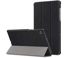 Tech-Protect SmartCase Lenovo Tab M10 (2nd generation) 10.1" TB-X306 - dėklas planšetiniam kompiuteriui juodos spalvos
