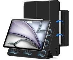 Tech-Protect Smartcase Magnetic for iPad Air 13” (2024/2025/2026) - Juodas