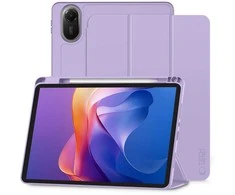 Tech-Protect SmartCase Pen dėklas skirtas Xiaomi Redmi Pad 2 11.0 – violetinės spalvos