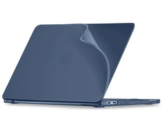 Dėklas Tech-Protect SoftShell Apple MacBook NEO 13 2026 MATINIS INDIGO