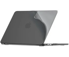 4Kom Tech-Protect SOFTSHELL MACBOOK AIR 15 M2-M5 2023-2026 MATINIS Juodas