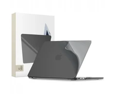 4Kom Tech-Protect SOFTSHELL MACBOOK AIR 15 M2-M5 2023-2026 MATINIS Juodas