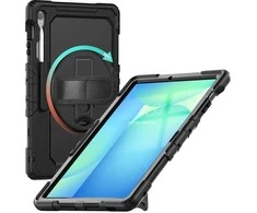 Tech-Protect Solid dėklas skirtas Samsung Galaxy Tab S10 FE+ – juodos spalvos