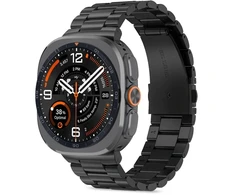 „Tech-Protect“ nerūdijančio plieno „Samsung Galaxy Watch Ultra 1 / 2“ 2024–2026 (47 mm) JUODA