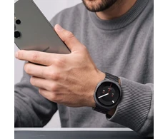 „Tech-Protect STAINLESS Samsung Galaxy WATCH 8 / 9 / CLASSIC“ (40 / 44 / 46 MM) Juodas