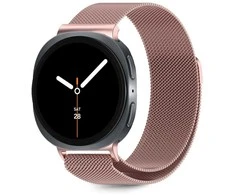 Tech-Protect Stainless Steel apyrankė skirta Samsung Galaxy Watch 40/44/46 mm – rožinės spalvos
