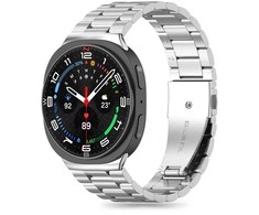 Tech-Protect Stainless Steel apyrankė skirta Samsung Galaxy Watch 40/44/46 mm – sidabro spalvos