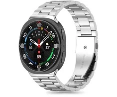 Tech-Protect Stainless Steel apyrankė skirta Samsung Galaxy Watch 40/44/46 mm – sidabro spalvos