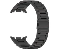 Tech-Protect Stainless Steel apyrankė skirta Samsung Galaxy Watch 40/44/46 mm – juodos spalvos