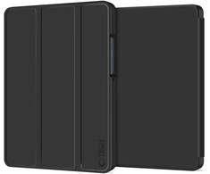 Tech Protect TechProtect SmartCase Pen dėklas skirtas Samsung Galaxy Tab A9 / A11 8.7 X110 / X115 / X133 / X135 – juodos spalvos