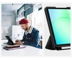 Tech-Protect SC PEN do Galaxy Tab A9+ / A11+ Plus 11.0 X210 / X215 / X216 / X230 / X235 / X236 juoda