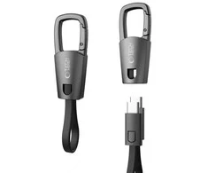 „Tech-Protect Ultraboost DNA“ laidas su raktų pakabuku, USB-C, PD, 60 W / 3 A, pilkos spalvos