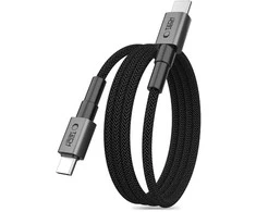„Tech-Protect Ultraboost DNA MagTwist USB-C PD“ kabelis 100W / 5A 200 cm – pilkos spalvos