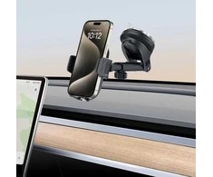 Tech-Protect V7 automobilinis telefono laikiklis prietaisų skydeliui / ventiliacijos grotelėms – juodos spalvos