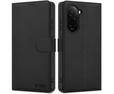 Tech-Protect Wallet dėklas skirtas Xiaomi Poco M7 – juodos spalvos