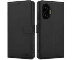 Tech-Protect Wallet dėklas skirtas Xiaomi Poco F7 5G – juodos spalvos