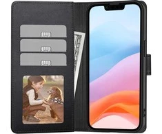 Tech-Protect Wallet dėklas skirtas Xiaomi Poco F7 5G – juodos spalvos