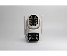 Technaxx Dual Camera Outdoor, Security IP Camera, Wi-Fi 6, Color Night Vision (TX-328)