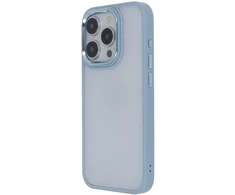 Tecto Shield Elegantiškas matinis satino dėklas Samsung Galaxy S24 Plus, mėlynas