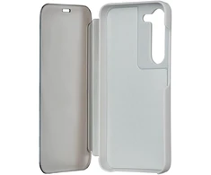 Tecto Shield „Fold Mirror View“ dėklas, skirtas Samsung Galaxy A14 4G / A14 5G, sidabrinis