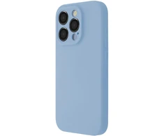 Tecto Shield „Soft Touch“ Mag dėklas, skirtas iPhone 15 Pro 6,1", pastelinės mėlynos spalvos