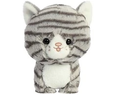 Teddy Pets - Plush Toy / Cuddle Toy Cat Pilkas Tabby 17 cm