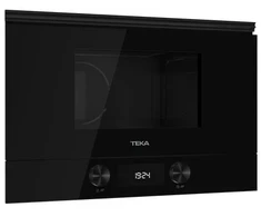 Teka ML 8220 BIS L FBK Juoda Mikrobangų krosnelė su kepsninės funkcija Įmontuoti 22 L 850 W
