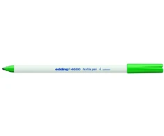Tekstilės žymeklis Edding e-4600, apvaliu galiuku, 1mm, žalios spalvos