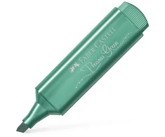 Teksto žymeklis Faber-Castell Metallic, žalios spalvos