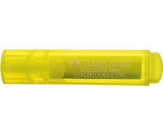 Teksto žymeklis Faber-Castell Superfluorecent, geltonos spalvos