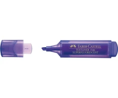 Teksto žymeklis Faber-Castell Superfluorecent, violetinis