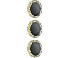 Toptel Tel Protect Apsauginis stiklas HARD DIAMOND skirtas (LENS) Samsung Galaxy S26 auksinis (objektyvui 3 vnti)