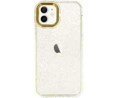 Tel Protect aukso spalvos Glitter dėklas skirtas Apple iPhone 12/12 Pro aukso spalvos