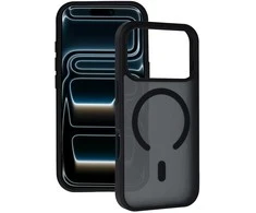 Tel Protect Aura Matte Magsafe dėklas skirtas Apple iPhone 17 Pro Max juodos spalvos
